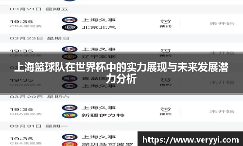 上海篮球队在世界杯中的实力展现与未来发展潜力分析